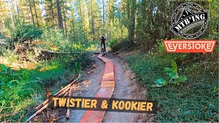 Skinny Wood Feature Build - Everstoke MTB