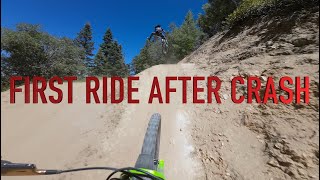 My First Ride Back After My Crash / Snow...