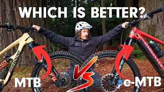Brake Test Challenge: Mountain Bike vs. E-MTB...