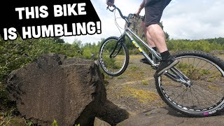 Prototype GT Trials Bike First Ride - Too Much...