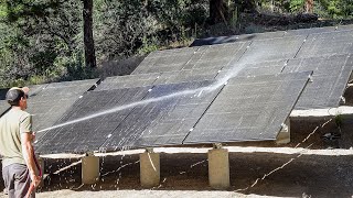 Huge progress on our off-grid solar project at...