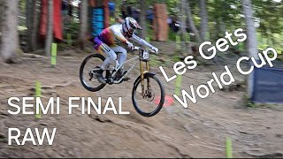 Les Gets DHI MEN'S WORLD CUP SEMI FINAL RAW
