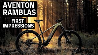 Aventon Ramblas Review: First Impressions Ride...