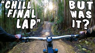 Last run of the day | Maydena Bike park