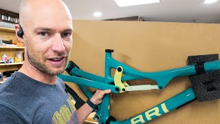 First ride on my Megavalanche bike (Ari La Sal...