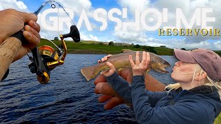 Grassholme Reservior - Catching Brown and...