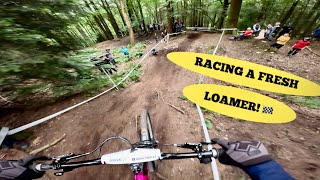 RACING A FRESH LOAMER IN FOREST OF DEAN!!