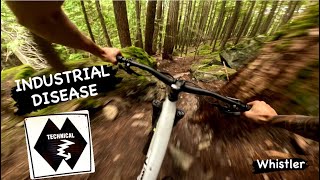 INDUSTRIAL DISEASE | Double Black Trail | Whistler