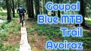 Goupal Blue Northshore MTB trail Avoriaz Bike...