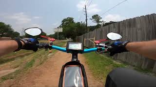 Riding the Aostirmotor S18 on the Gravel Trail...