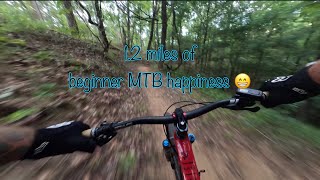1.2 miles of beginner Mtb happiness