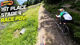 JACK MOIR 1ST PLACE RACE RUN POV - ALETSCH...