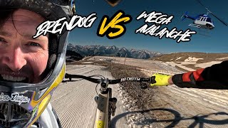 COMPUTER GAME MOUNTAIN BIKE RACE! MEGAVALANCHE...
