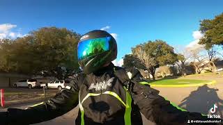 IT WAS A NICE DAY FOR A RIDE ON THE FULL MOD...
