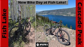 Breaking In the new Ari Bikes Cascade Peak on...