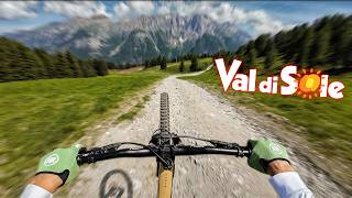 DOWNHILL MTB at Bikepark VAL DI SOLE!