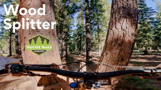 Truckee eMTB: Wood Splitter Jump Trail! -...