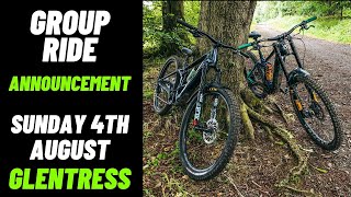 Group Ride At Glentress
