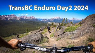 TransBC Enduro Day 2 2024 | Crowsnest Pass