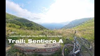 Riding Sentioro A top to bottom, in Arenzano,...