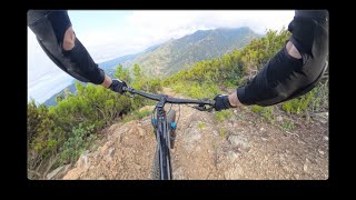 MTB trail system Arenzano lower part Hard Bird...