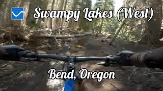 Swampy Lakes (West) at the Swampy Sno-Park...