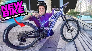 RIDING MY BRAND NEW MOUNTAIN BIKE IN PARIS...