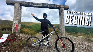 How HARD is it to Ride Dyfi Bike Park like a PRO?