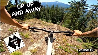 UP UP AND AWAY | Double Black Trail | WHISTLER...