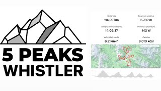5 Epic Peaks in WHISTLER | 19 Hours of Riding...