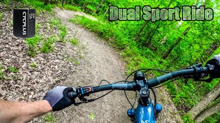 Riding to the Trails on the Ibis Oso to test...