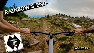 RAINBOW'S END | Double Black Trail | WHISTLER