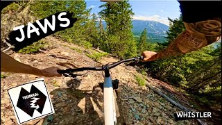 JAWS | Double Black Trail | WHISTLER