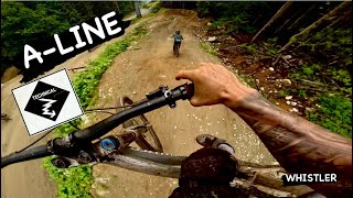 A-LINE | Black Trail | WHISTLER BIKE PARK 2024