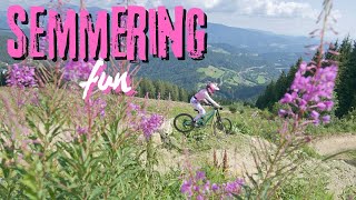 Fun szösszenetek dh bringán - Semmering...