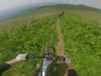 Jumping borders using SECRET singletrack!