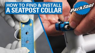 How to Find & Install a Seatpost Collar
