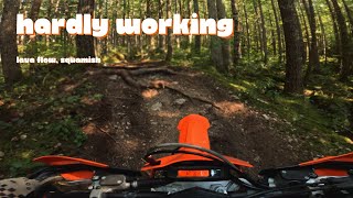 HARDLY WORKING - Lava flow, Squamish