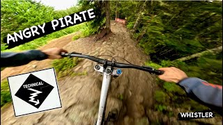 ANGRY PIRATE | Black Trail | WHISTLER BIKE PARK