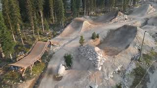 Big White Slopestyle 2024 -  drone course preview