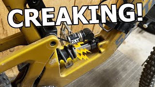 How To: Fix MTB Coil Shock Spring Creak...