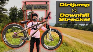 Geht das? Mit dem 26“ Dirtjump Bike auf...