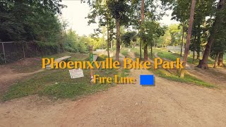 Phoenixville Bike Park Blue LineFire Line
