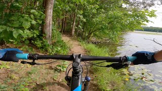 Mountain Biking Binder Lake Trail System in...