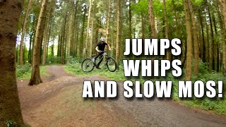 Mountain Bike Jumps, whips and slow mos