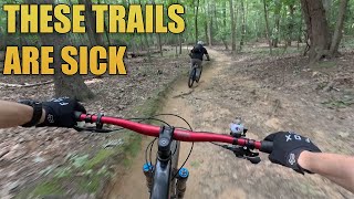 Mountain Biking at Some of The Flowiest Trails...