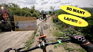 I CHECKED OUT AND RACED CAERSWS BIKEPARK!!