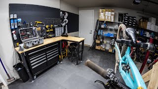 Building A Dream MTB Garage | Workshop...