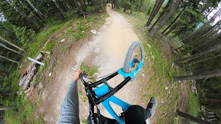 YT Tues Downhill Bike Testing at Trestle Bike...