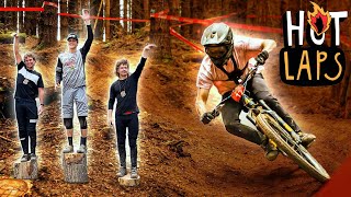 Racing Enduro on my Forbidden Druid V2 - Hot Laps